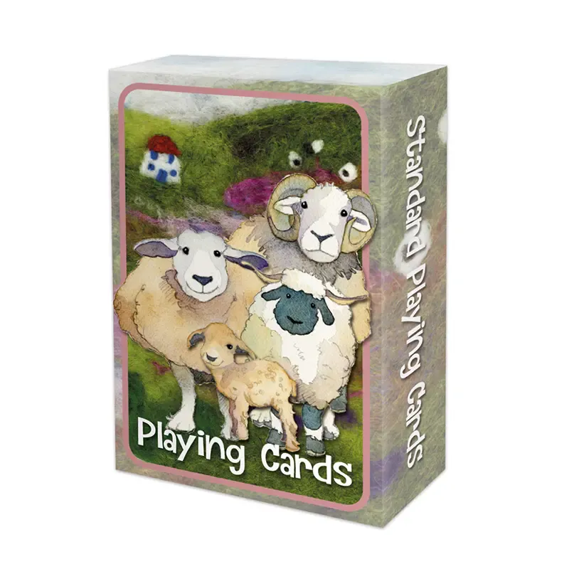 Felted Sheep - speelkaarten