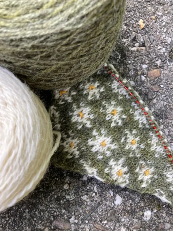 Madeliefjes shawl